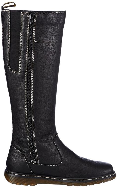 dr martens side zip boots womens